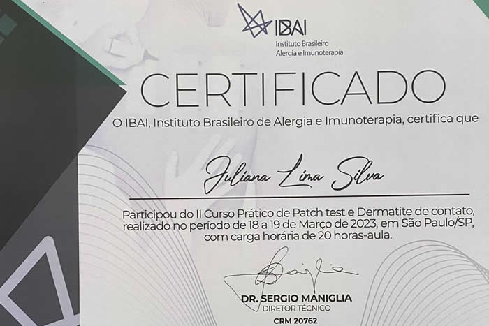 Certificado profissional
